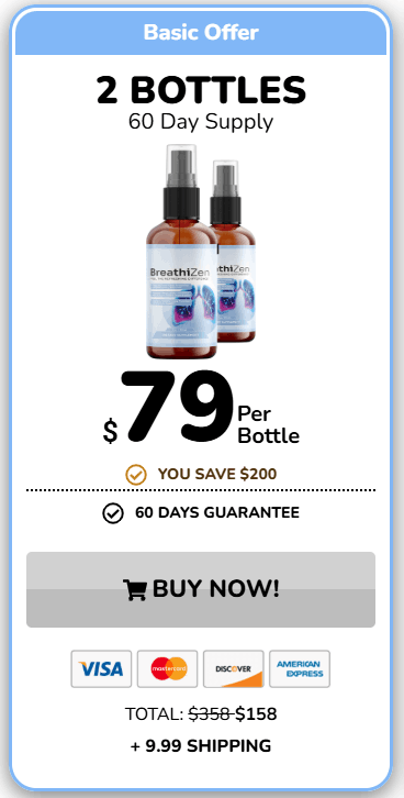 breathizen 2 bottles price
